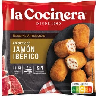Croquetas de jamón ibérico bolsa 400 g - La Cocinera Recetas Artesanas