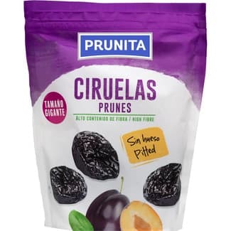 Ciruela sin hueso tamaño gigante bolsa 200 g - Prunita