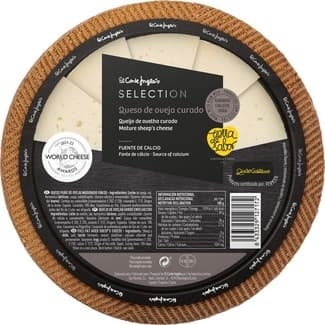 Queso castellano curado puro de oveja elaborado con leche cruda peso aproximado pieza 3,1 kg - El Corte Ingles