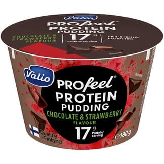 Profeel natillas con proteínas sabor chocolate y fresa sin lactosa envase 180 g - Valio