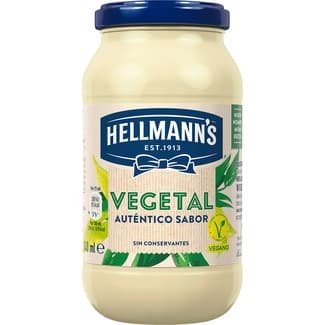 Salsa vegetal sin gluten y sin lactosa frasco 340 ml - Hellmann's