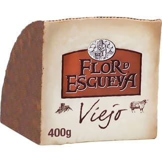 Queso viejo de oveja elaborado con leche cruda cuña 400 g - Flor De Esgueva