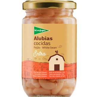 Alubia blanca cocida extra frasco 200 g - El Corte Ingles