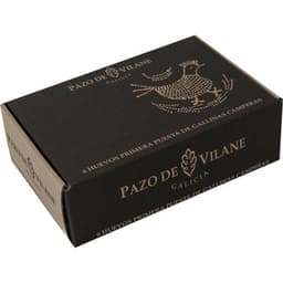 Huevos camperos primera puesta estuche 6 unidades - Pazo Vilane
