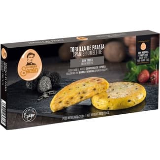 Tortilla de patata con trufa sin gluten envase 360 g - La Cocina De Senen