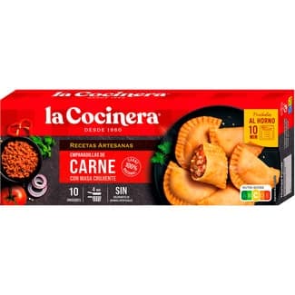 Empanadillas de carne 10 unidades estuche 312 g - La Cocinera Recetas Artesanas