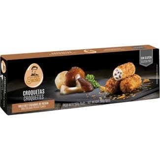 Croquetas de boletus y escamas de patata sin gluten estuche 200 g - La Cocina De Senen