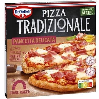 Pizza pancetta estuche 375 g - Dr.oetker Tradizionale