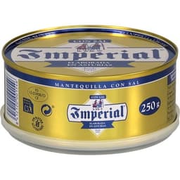 Mantequilla con sal lata 250 g - Cvne Imperial
