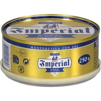 Mantequilla con sal lata 250 g - Cvne Imperial