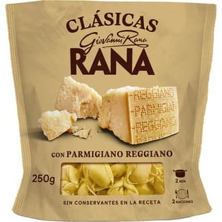 Pasta fresca tortellini al huevo relleno con queso Parmigiano Reggiano 2 raciones envase 250 g - Giovanni Rana