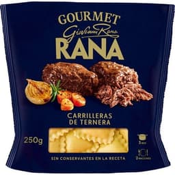 Pasta fresca ravioli al huevo relleno con carrilleras de ternera 2 raciones envase 250 g - Giovanni Rana
