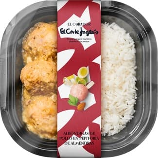 Albóndigas de pollo en pepitoria de almendras envase 300 g - El Obrador El Corte Ingles