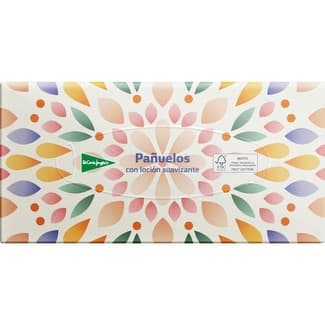 Pañuelos faciales con loción suavizante 2 capas caja 200 unidad - El Corte Ingles