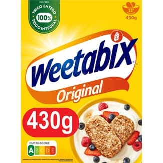 Original cereales de desayuno de trigo entero paquete 430 g - Weetabix