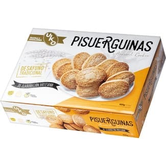 Pisuerguinas pastas castellanas con toque de anís estuche 600 g - Uko