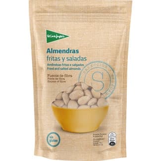 Almendras fritas y saladas Sin Gluten bolsa 150 g - El Corte Ingles