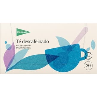 Té descafeinado estuche 20 bolsitas - El Corte Ingles