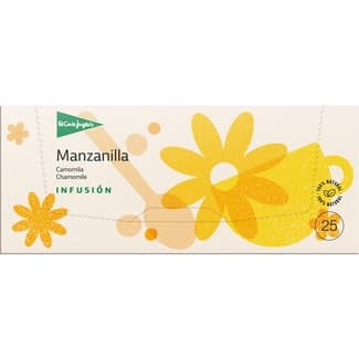 Infusión de manzanilla estuche 25 bolsitas - El Corte Ingles