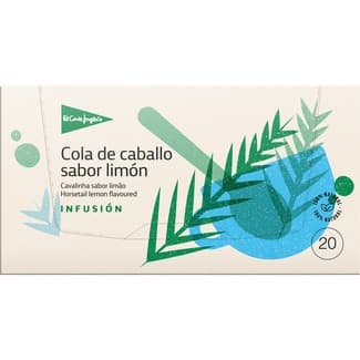 Infusión de cola de caballo con sabor a limón estuche 20 bolsitas - El Corte Ingles
