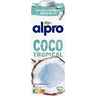 Bebida de coco tropical con calcio y vitamina B12 brik 1 l - Alpro