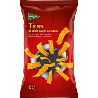 Tiras de maíz sabor barbacoa bolsa 150 g - El Corte Ingles
