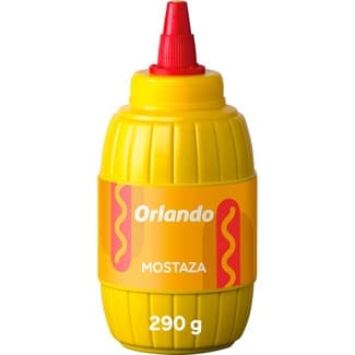Mostaza sin gluten barril 290 g - Orlando