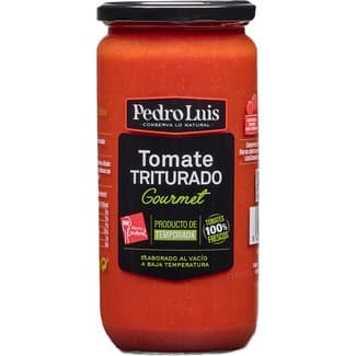 Tomate triturado gourmet frasco 600 g - Pedro Luis