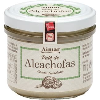 Paté de alcachofas frasco 110 g - Aimar