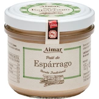 Paté de espárragos frasco 105 g - Aimar