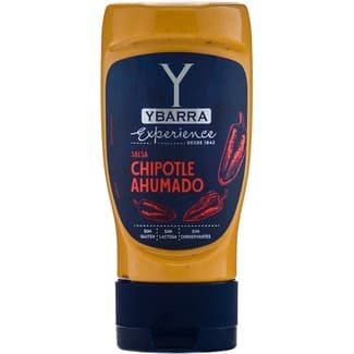 Salsa chipotle ahumado sin gluten sin lactosa envase 250 ml - Ybarra