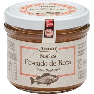 Paté de pescado de roca frasco 105 g - Aimar