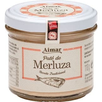 Paté de merluza frasco 110 g - Aimar
