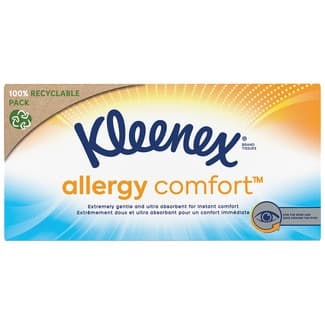 Pañuelos Allergy Comfort 3 capas caja 56 unidades - Kleenex