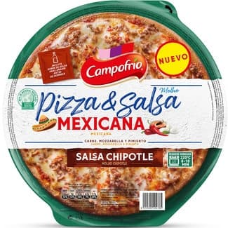 Pizza mexicana con salsa chipotle envase 400 g - Campofrio