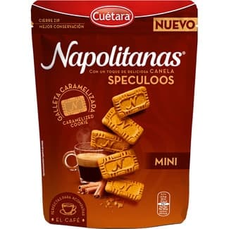 Galletas mini caramelizada con un toque de canela bolsa 150 g - Cuetara