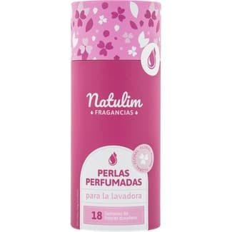 Perlas para la lavadora perfumadas aroma floral bote 30 dosis - Natulim