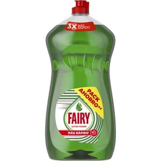 Lavavajillas a mano concentrado Ultra Poder más rápido botella 1250 ml - Fairy