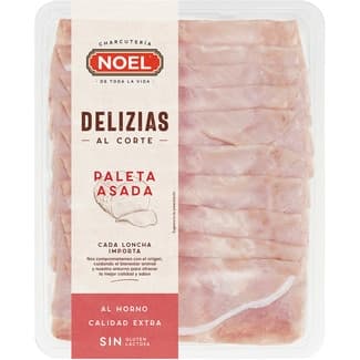 Delizias paleta asada al horno en lonchas envase 150 g sin gluten sin lactosa - Noel