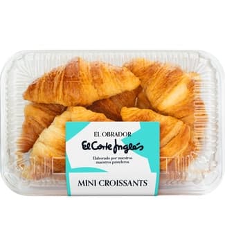 Croissant mini 10 unidades estuche 240 g - El Obrador El Corte Ingles