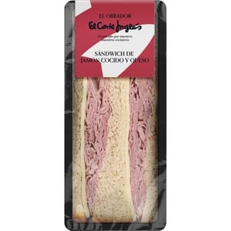 Sandwich de jamón y queso pieza 180 g - El Obrador El Corte Ingles