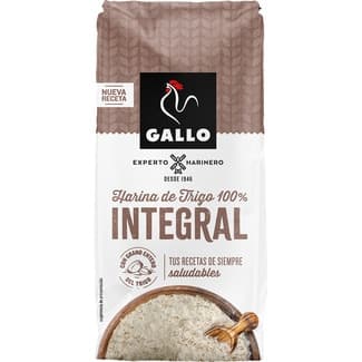 Harina de trigo integral paquete 1 kg - Gallo