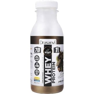 Sport  Live Whey Protein batido de proteínas sabor doble chocolate envase 30 g Monodosis - Drasanvi