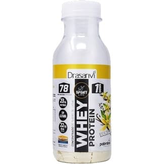 Batido de proteínas sabor vainilla Sport Live Whey Protein envase 30 g - Drasanvi