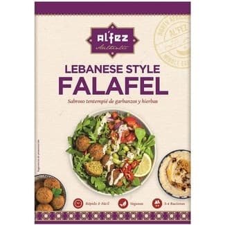 Falafel estilo libanes de garbanzos y hierbas caja 150 g - Al'fez