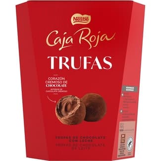 Trufas de chocolate con leche estuche 250 g - Nestle Caja Roja
