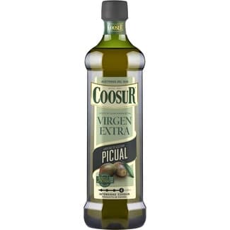 Aceite de oliva virgen extra Picual intenso botella 1 l - Coosur
