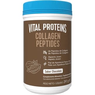 Péptidos de colágeno sabor a chocolate sin gluten bote 297 g - Vital Proteins