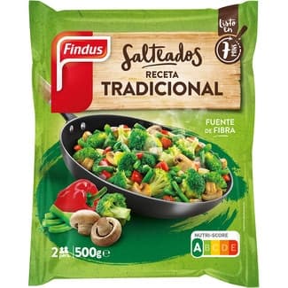 Salteado tradicional de verduras bolsa 500 g - Findus Salto