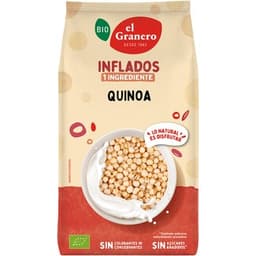 Bio quinoa hinchada de cultivo ecológico bolsa 250 g - El Granero Integral